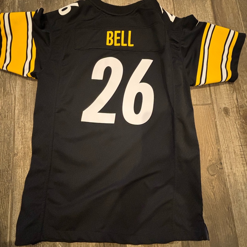 Nike Black and Yellow Kids Jersey